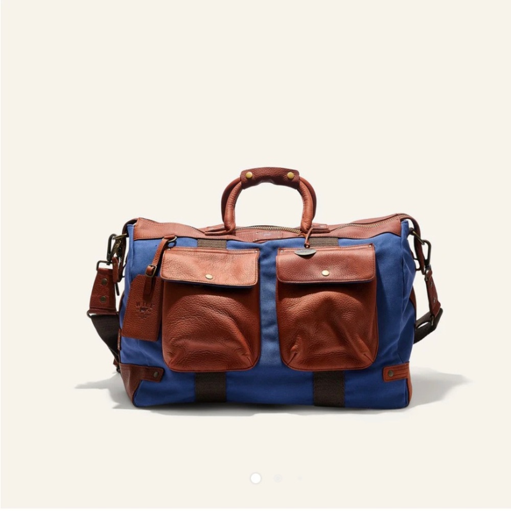 EUC Will leather goods duffel bag